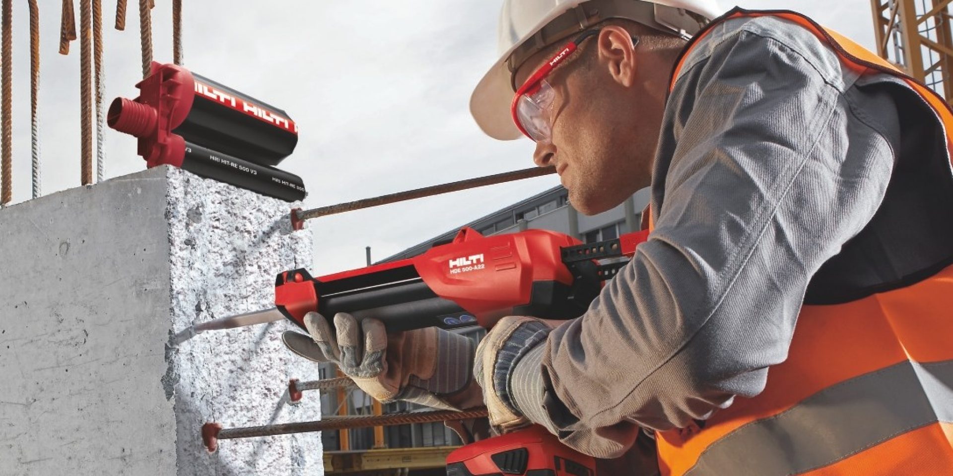 Professional chemical anchor installation